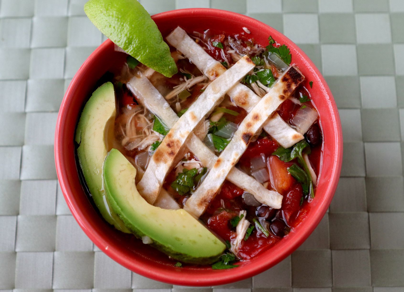Rotisserie chicken - Chicken tortilla soup